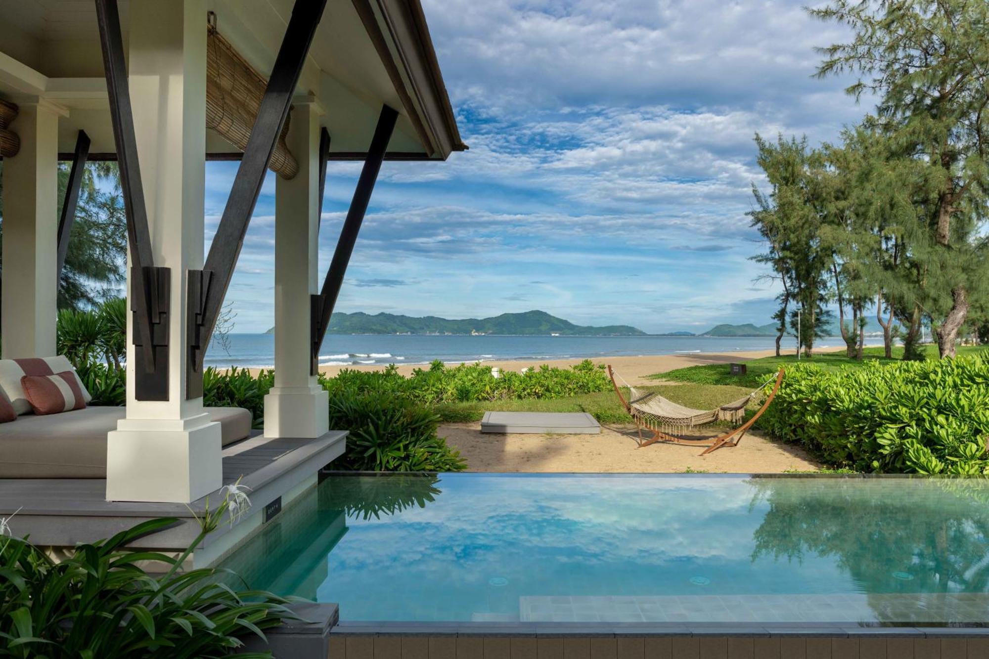 Hotel Banyan Tree Lang Co Exterior foto