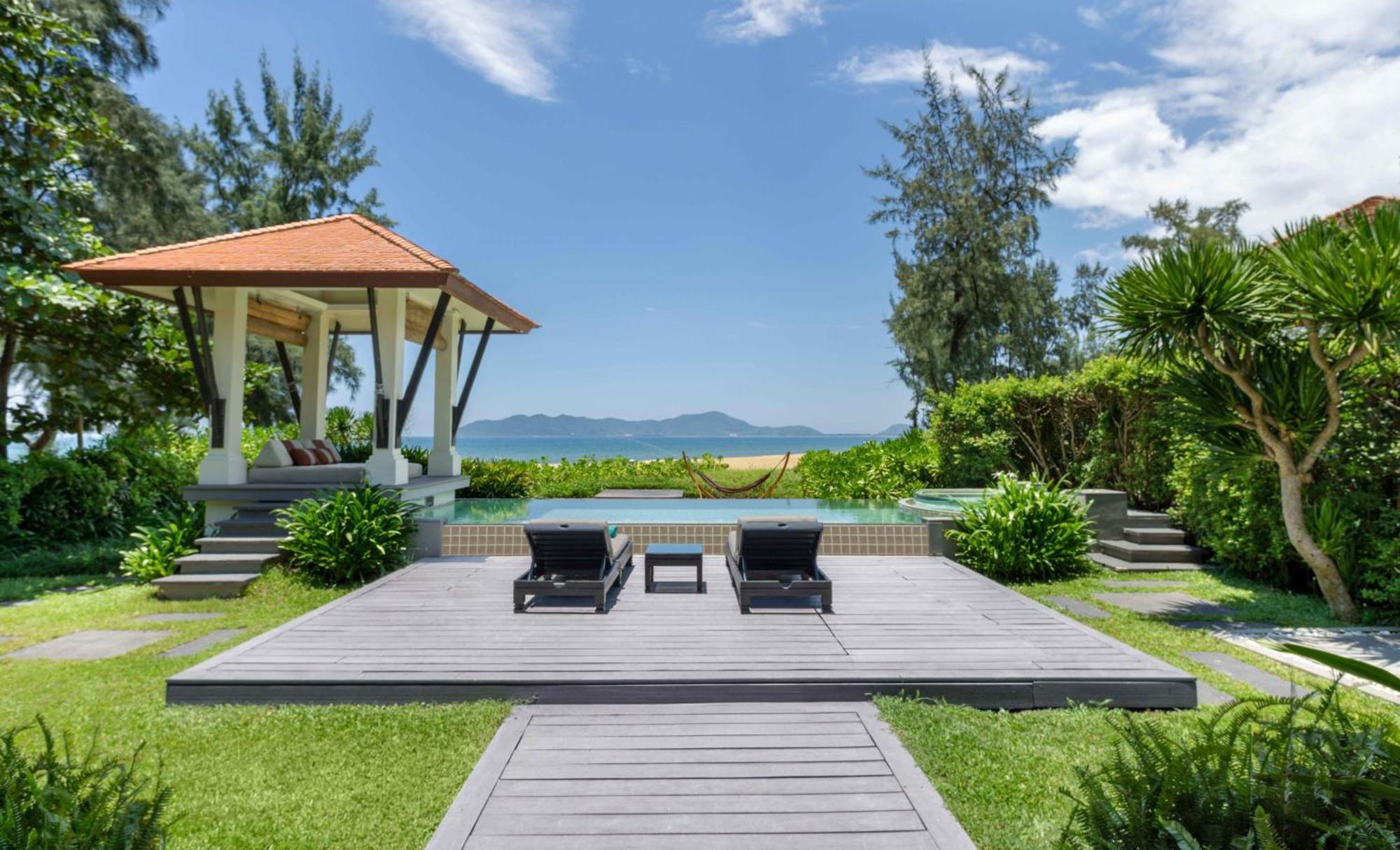 Hotel Banyan Tree Lang Co Exterior foto